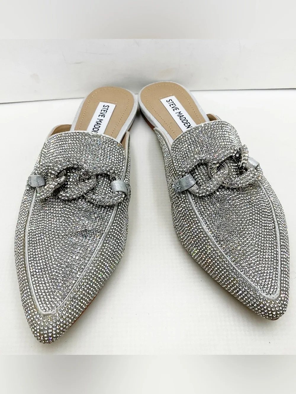 {Steve Madden} Finn Rhinestone Mules